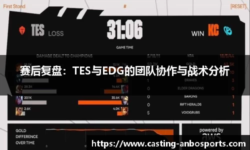 赛后复盘:TES与EDG的团队协作与战术分析